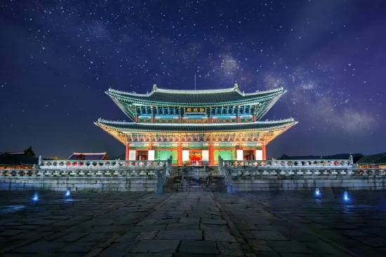 Gyeongbokgung Palace in Seoul, South Korea