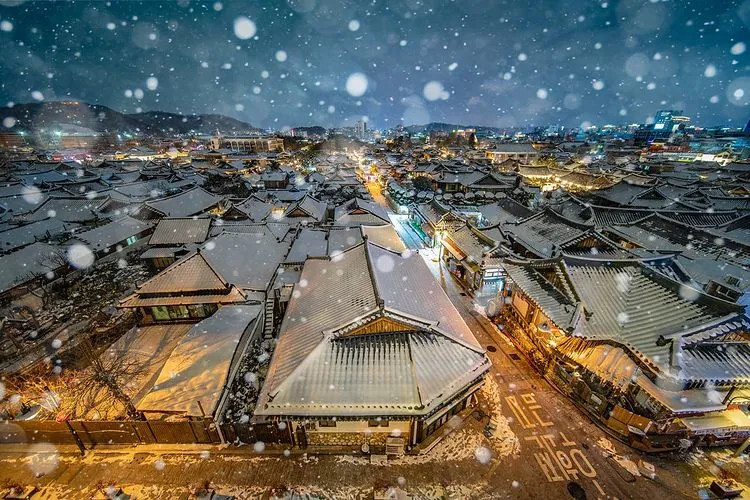 Jeonju Hanok Village in Jeollabuk-do, South Korea